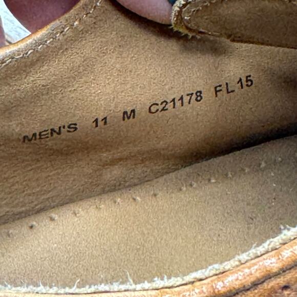 Cole Haan ZERØGRAND Brown Leather Cap Toe Oxford Dress Shoes Men's Size 11M - Picture 8 of 9